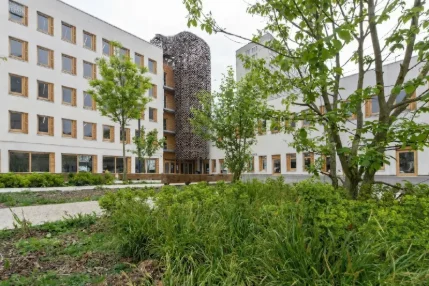 REX ville de Paris - Restructuration pour un bâtiment frugal : innovations bioclimatiques, matériaux biosourcés et réemploi en action